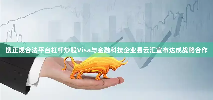 搜正规合法平台杠杆炒股Visa与金融科技企业易云汇宣布达成战略合作