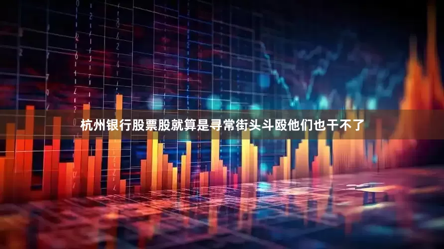 杭州银行股票股就算是寻常街头斗殴他们也干不了