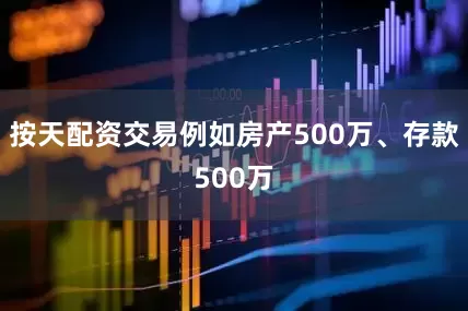 按天配资交易例如房产500万、存款500万